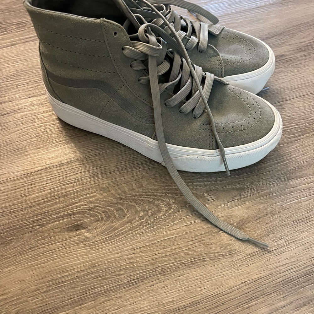 Vans Olive High-Top Sneakers - Picture 3 of 3